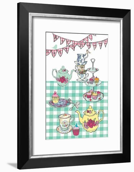 High Tea Birthday, 2013-Anna Platts-Framed Giclee Print