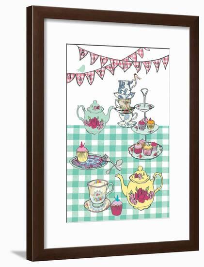 High Tea Birthday, 2013-Anna Platts-Framed Giclee Print