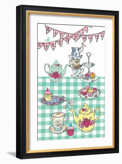 High Tea Birthday, 2013-Anna Platts-Framed Giclee Print