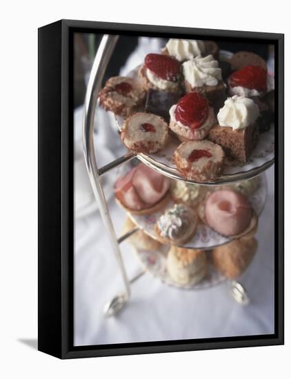 High Tea in Stanley Park, Vancouver, British Columbia, Canada-Connie Ricca-Framed Premier Image Canvas