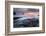 High tide at Trebarwith Strand at sunset, North Cornwall, UK-Ross Hoddinott-Framed Photographic Print