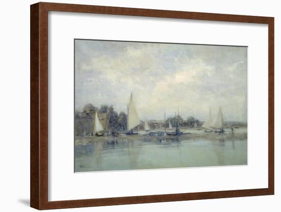 High Tide, Blakeney-Sir Walter Russell-Framed Giclee Print