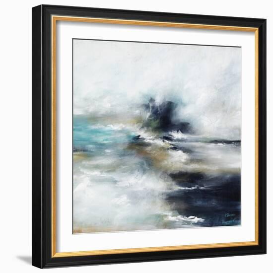 High Tide Wave I-Rikki Drotar-Framed Giclee Print