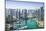 High View of Dubai Marina, Dubai, United Arab Emirates, Middle East-Fraser Hall-Mounted Photographic Print