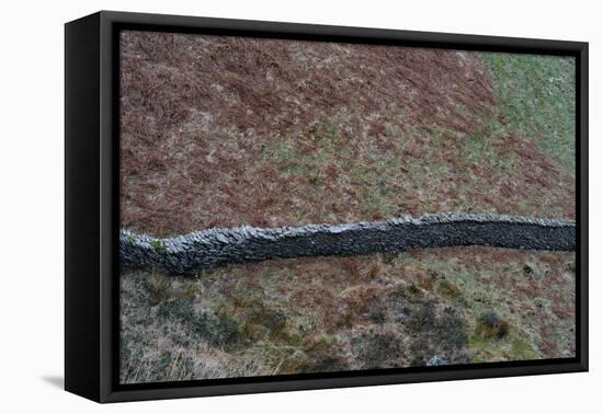 High View of Stone Wall-Clive Nolan-Framed Premier Image Canvas