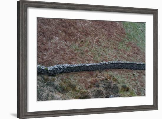 High View of Stone Wall-Clive Nolan-Framed Photographic Print