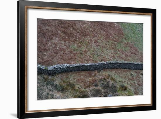 High View of Stone Wall-Clive Nolan-Framed Photographic Print