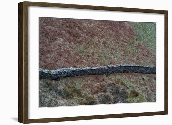 High View of Stone Wall-Clive Nolan-Framed Photographic Print