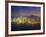 High View of the Hong Kong Island Skyline and Harbour at Sunset, Hong Kong, China, Asia-Amanda Hall-Framed Photographic Print