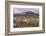 High Viewpoint of Arizona North Scottsdale,Cavecreek Community with Mountain in Background.-BCFC-Framed Photographic Print