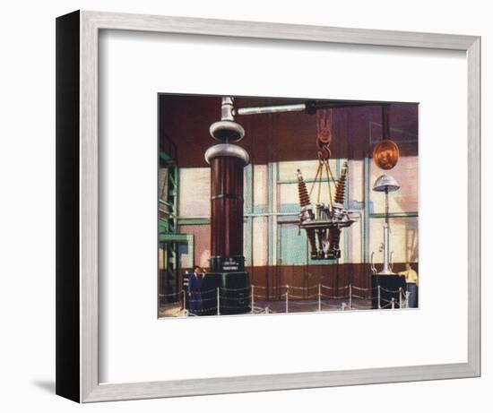 High voltage test house, 1938-Unknown-Framed Giclee Print