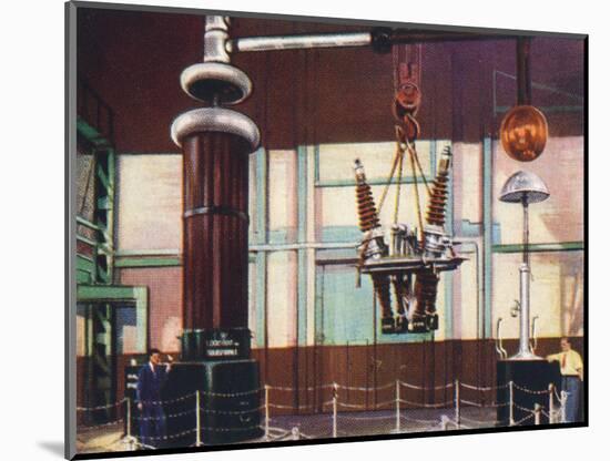 High voltage test house, 1938-Unknown-Mounted Giclee Print