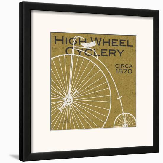 High Wheel Cyclery-Michael Mullan-Framed Art Print