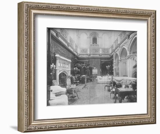 'Highclere Castle, Hampshire - The Earl of Carnarvon', 1910-Unknown-Framed Photographic Print