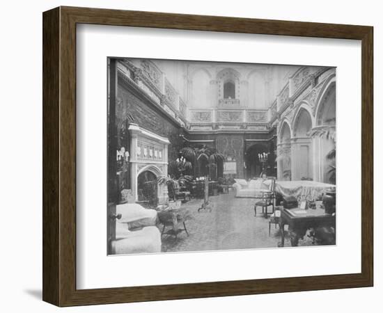 'Highclere Castle, Hampshire - The Earl of Carnarvon', 1910-Unknown-Framed Photographic Print