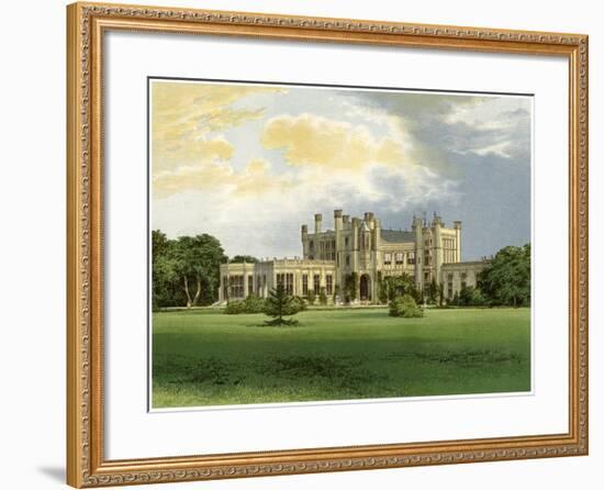 Highcliffe Castle, Dorset, Home of the Marchioness of Waterford, C1880-AF Lydon-Framed Giclee Print