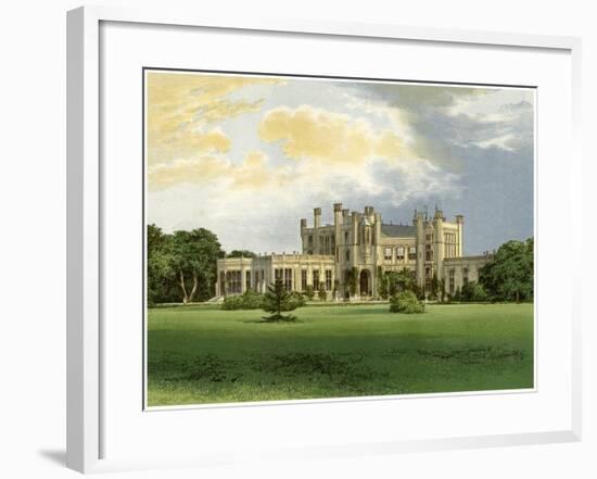 Highcliffe Castle, Dorset, Home of the Marchioness of Waterford, C1880-AF Lydon-Framed Giclee Print