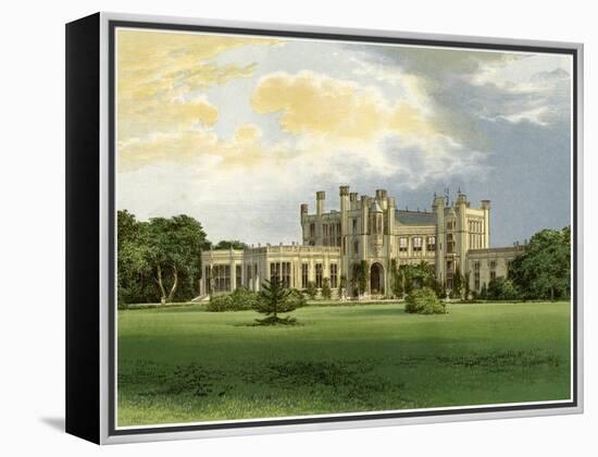 Highcliffe Castle, Dorset, Home of the Marchioness of Waterford, C1880-AF Lydon-Framed Premier Image Canvas