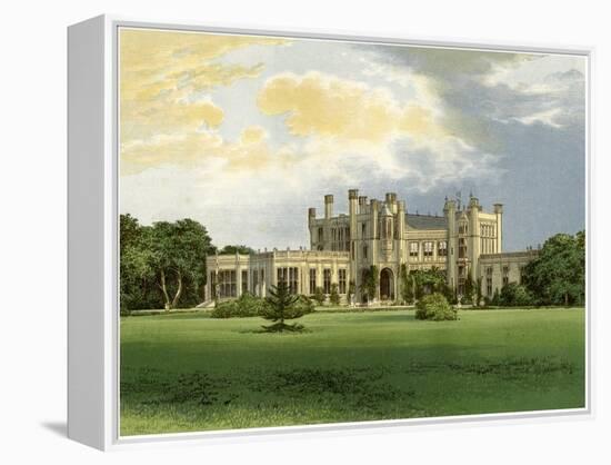 Highcliffe Castle, Dorset, Home of the Marchioness of Waterford, C1880-AF Lydon-Framed Premier Image Canvas