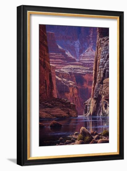 Higher Light-R.W. Hedge-Framed Giclee Print