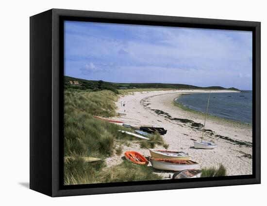 Higher Town Bay, St. Martin's, Isles of Scilly, United Kingdom-Adam Woolfitt-Framed Premier Image Canvas