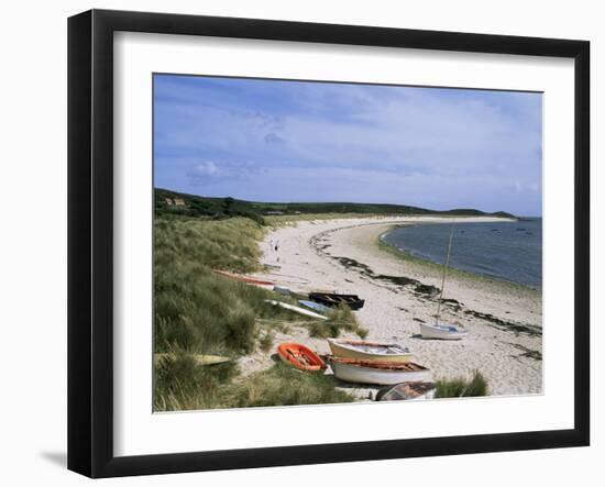 Higher Town Bay, St. Martin's, Isles of Scilly, United Kingdom-Adam Woolfitt-Framed Photographic Print