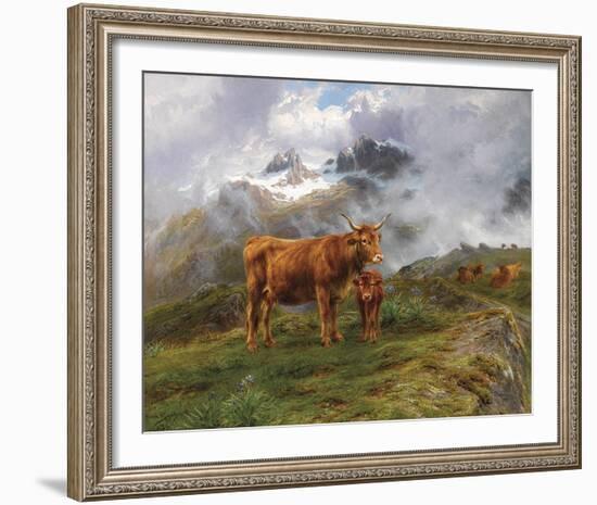 Highland Cattle, 1876-Rosa Bonheur-Framed Giclee Print