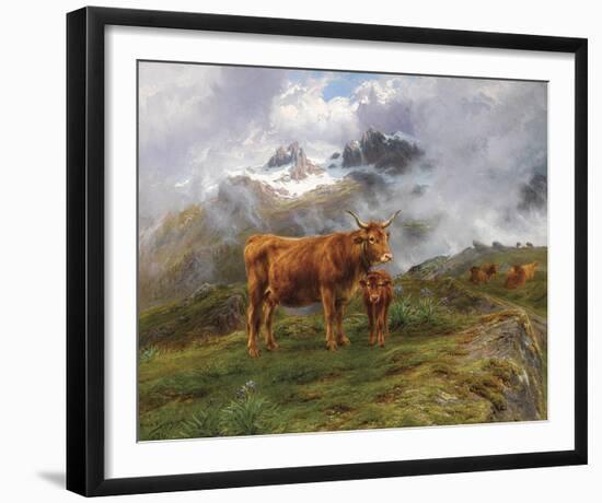 Highland Cattle, 1876-Rosa Bonheur-Framed Giclee Print