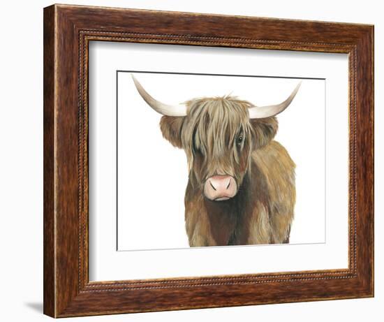 Highland Cattle II-Grace Popp-Framed Art Print