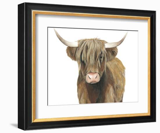 Highland Cattle II-Grace Popp-Framed Art Print