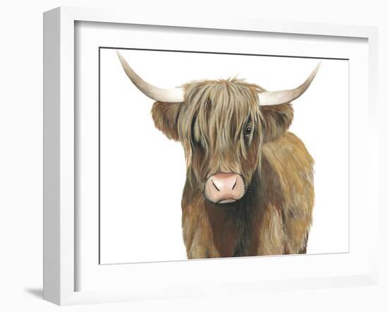 Highland Cattle II-Grace Popp-Framed Art Print