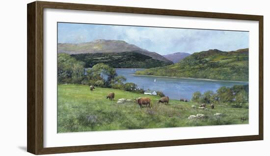 Highland Cattle-Clive Madgwick-Framed Giclee Print