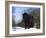 Highland Cow in Snow, Conservation Grazing on Arnside Knott, Cumbria, England-Steve & Ann Toon-Framed Photographic Print