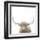 Highland Cow Sepia Sq-James Wiens-Framed Art Print