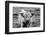 Highland Cow Staring Contest-Nathan Larson-Framed Photographic Print