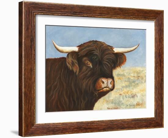 Highland Cow-Gwendolyn Babbitt-Framed Art Print