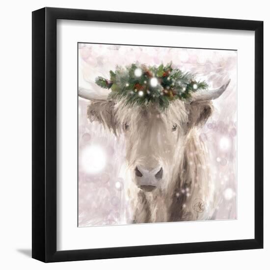 Highland Cow-Sarah Butcher-Framed Art Print