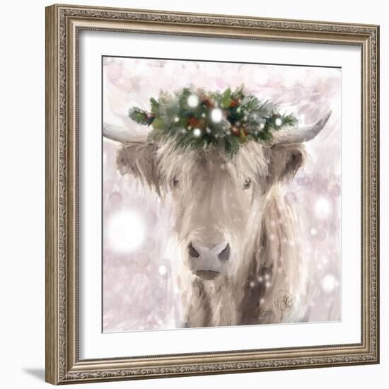 Highland Cow-Sarah Butcher-Framed Art Print