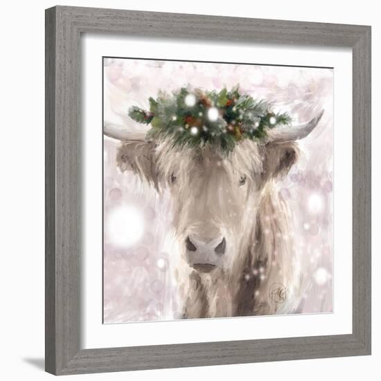 Highland Cow-Sarah Butcher-Framed Art Print