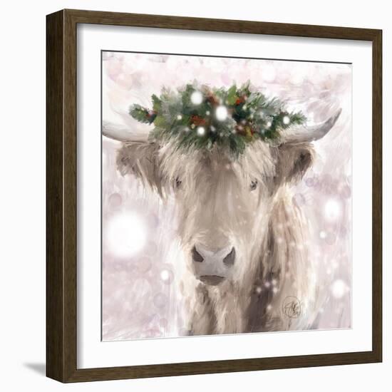 Highland Cow-Sarah Butcher-Framed Art Print