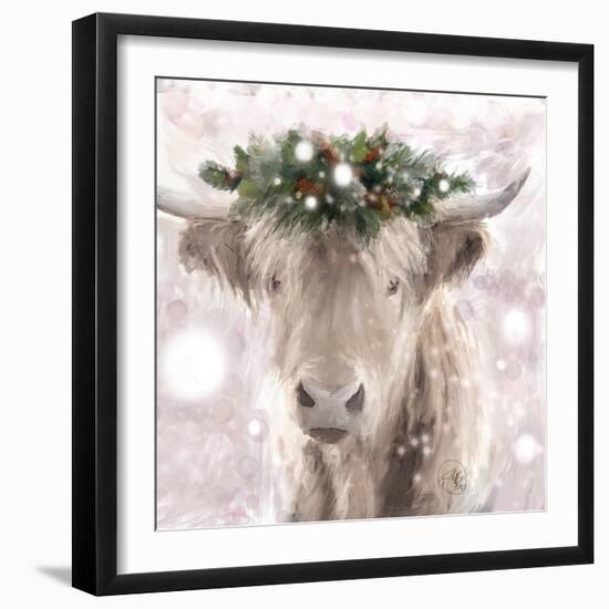 Highland Cow-Sarah Butcher-Framed Art Print