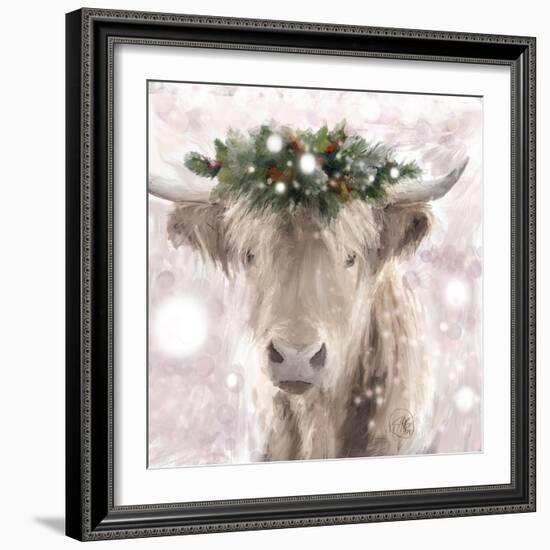 Highland Cow-Sarah Butcher-Framed Art Print