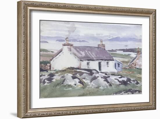 Highland Croft-Francis Campbell Boileau Cadell-Framed Giclee Print