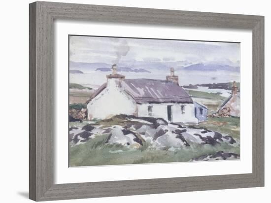 Highland Croft-Francis Campbell Boileau Cadell-Framed Giclee Print