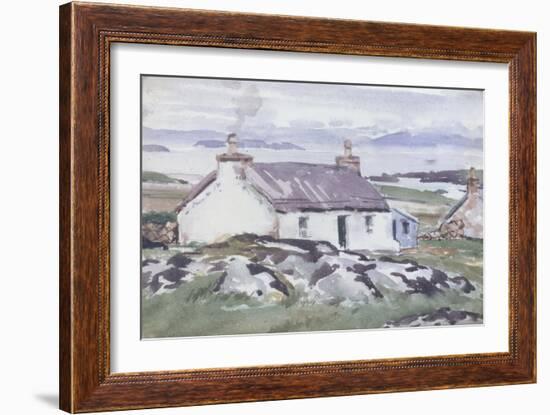 Highland Croft-Francis Campbell Boileau Cadell-Framed Giclee Print