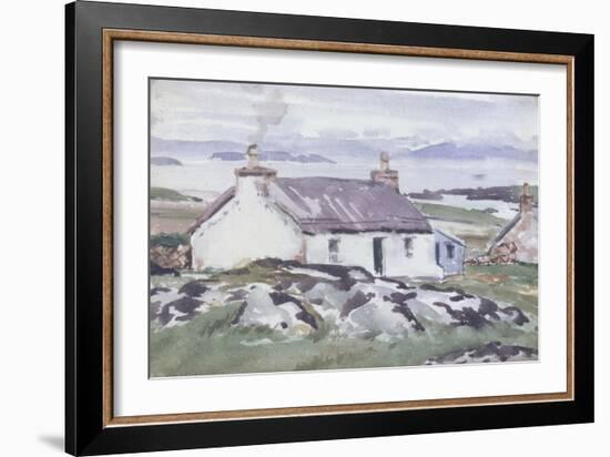 Highland Croft-Francis Campbell Boileau Cadell-Framed Giclee Print