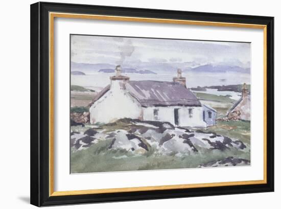 Highland Croft-Francis Campbell Boileau Cadell-Framed Giclee Print