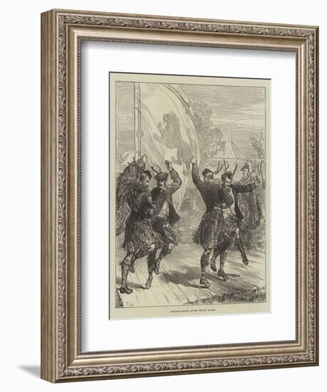 Highland Dancing at the Crystal Palace-Charles Robinson-Framed Giclee Print