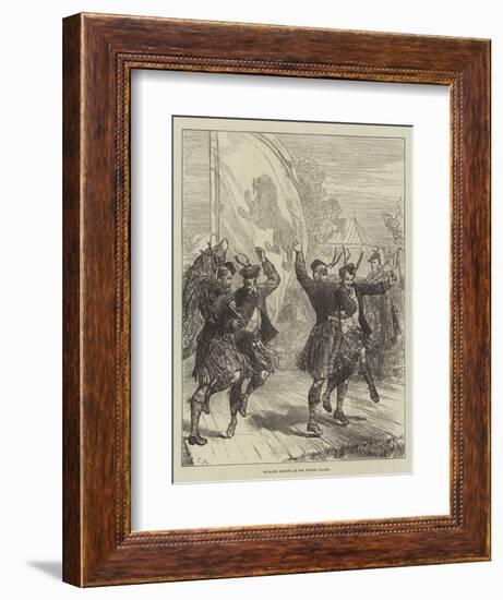 Highland Dancing at the Crystal Palace-Charles Robinson-Framed Giclee Print