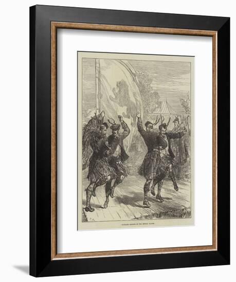 Highland Dancing at the Crystal Palace-Charles Robinson-Framed Giclee Print